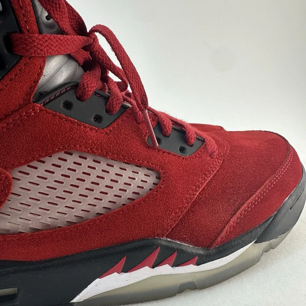Nike Air Jordan 5 Retro Raging Bull Red 2021 DD0587-600 Men's Size 11 Pre-Owned